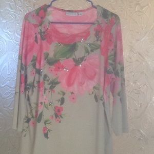 Susan Graver QVC embellished tunic - Large